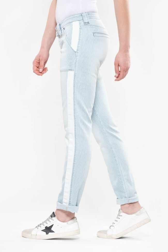 Blue and white Boyfit Jeans 200/43 Georgia