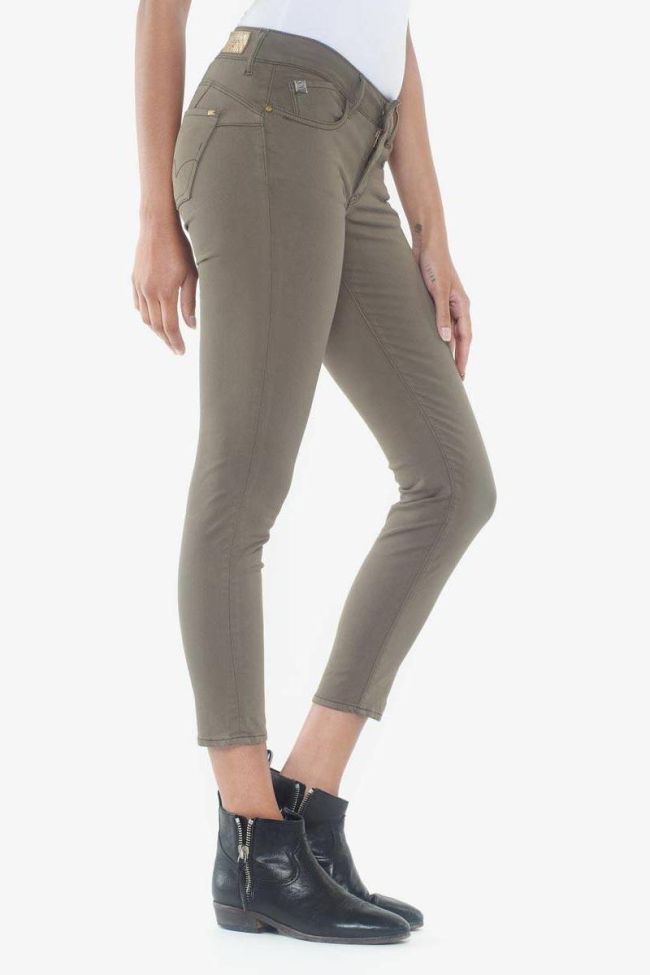 Hill pulp slim 7/8th jeans khaki