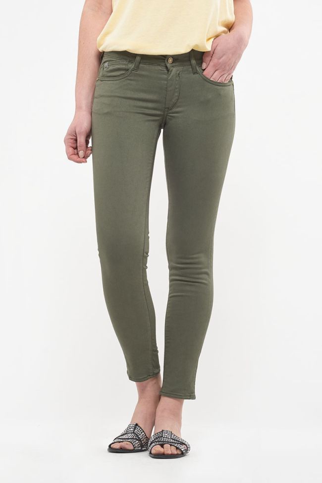 Hill pulp slim 7/8th jeans khaki