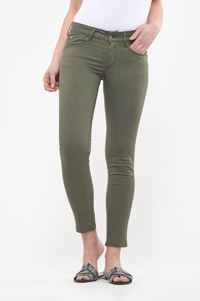 Hill pulp slim 7/8th jeans khaki
