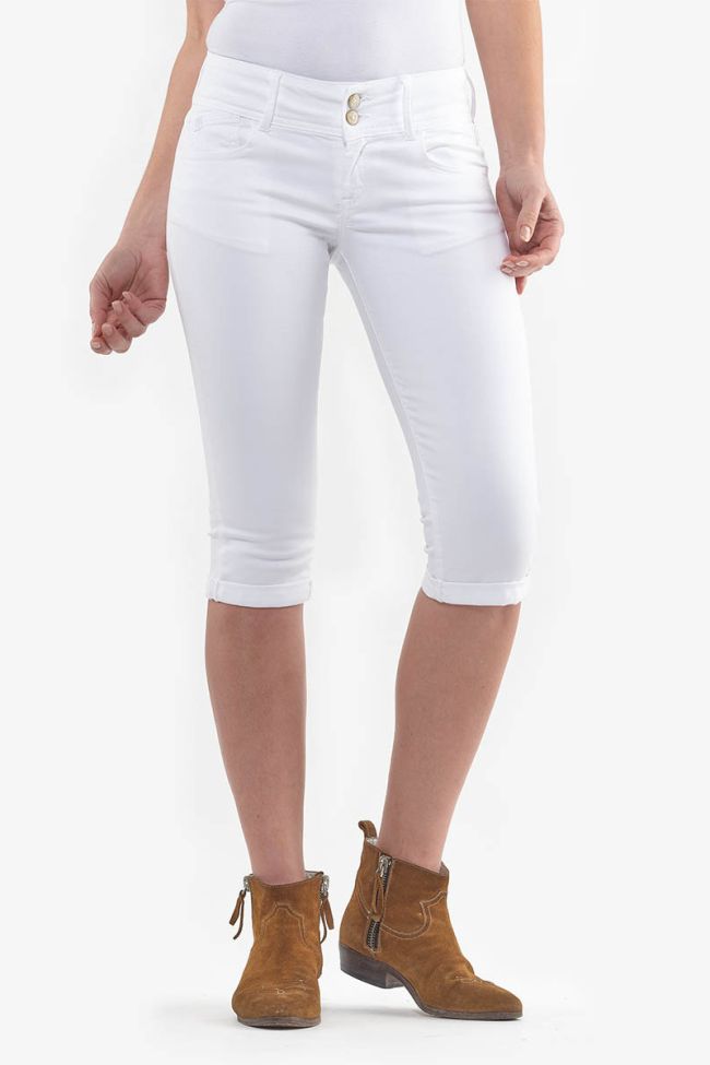 White Mily capri