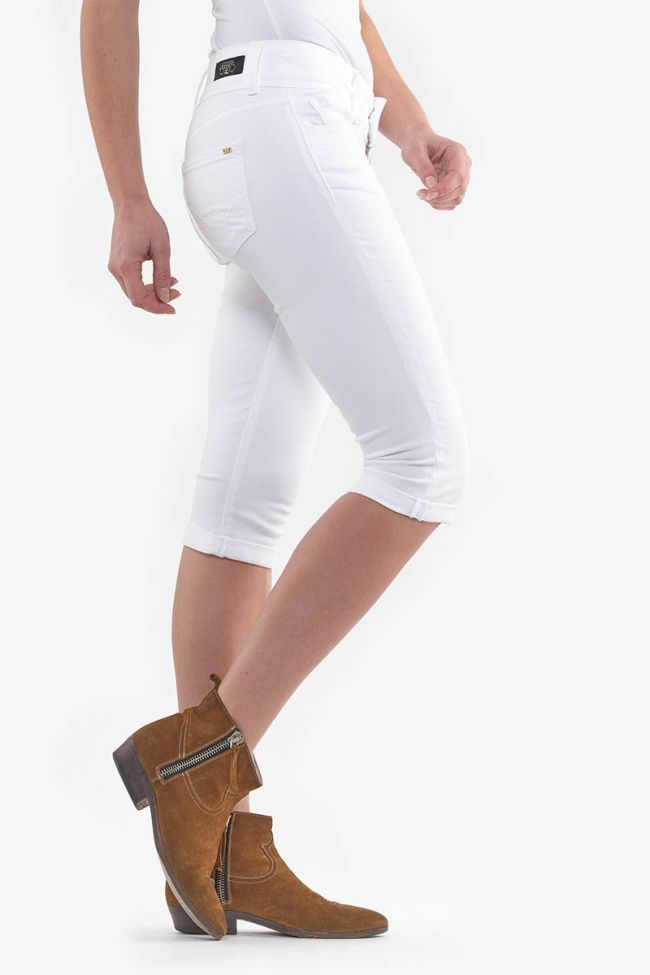 White Mily capri