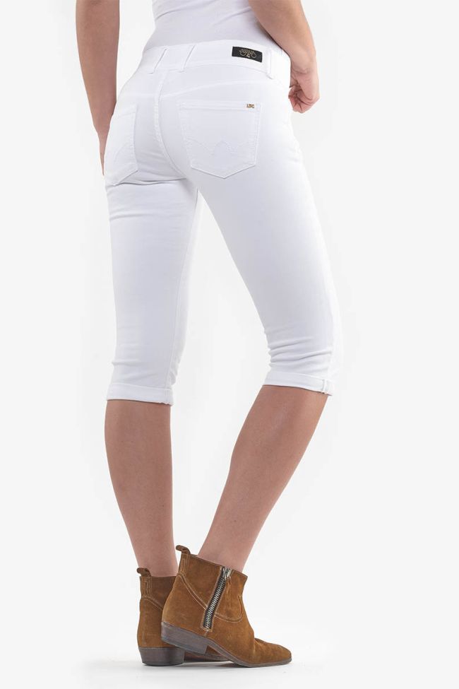 White Mily capri
