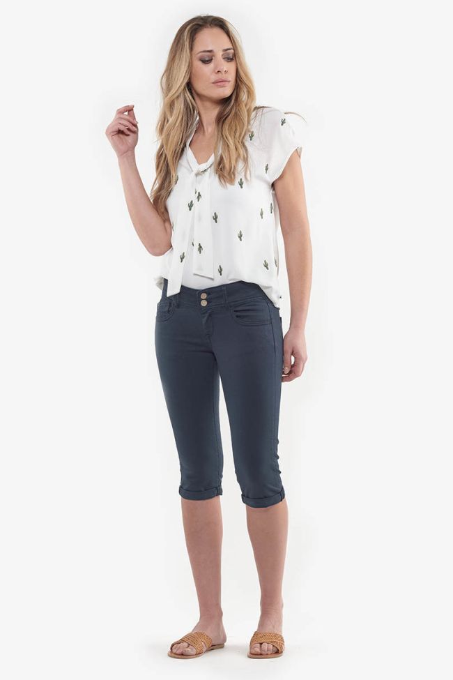 Navy Mily jeans capri