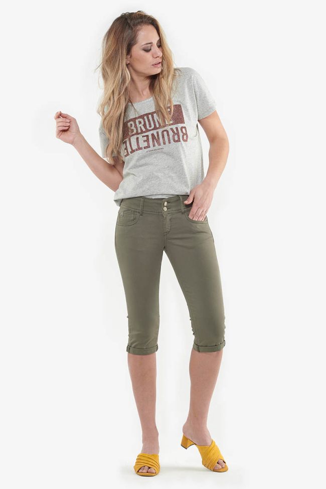 Khaki Mily capri