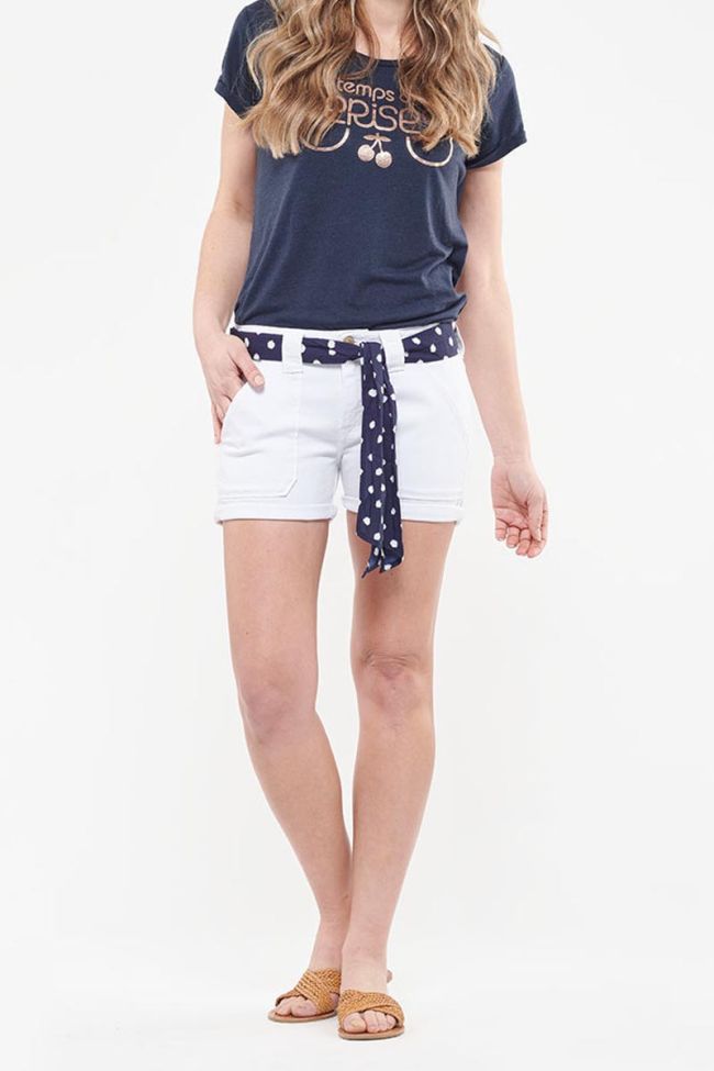 White Olsen denim shorts