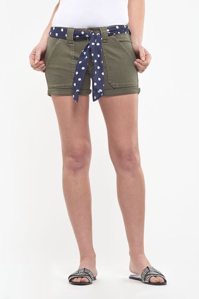 Khaki Olsen denim shorts