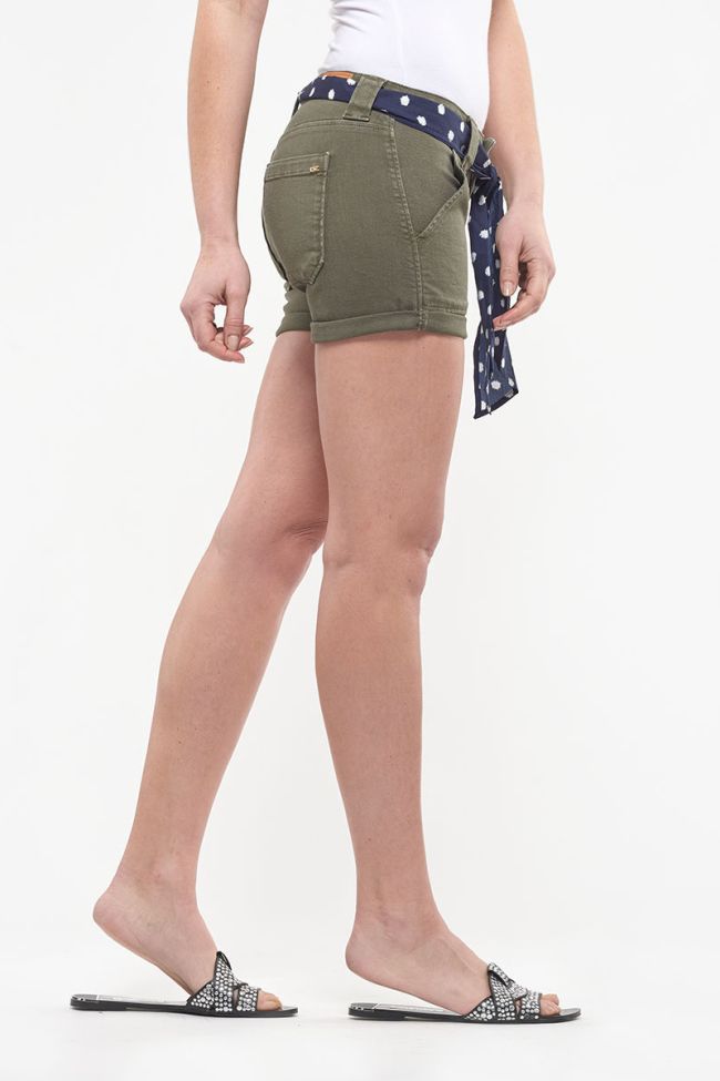 Khaki Olsen denim shorts