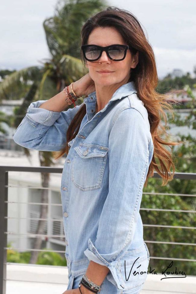 Jake Blue jeans jumpsuit by Véronika Loubry