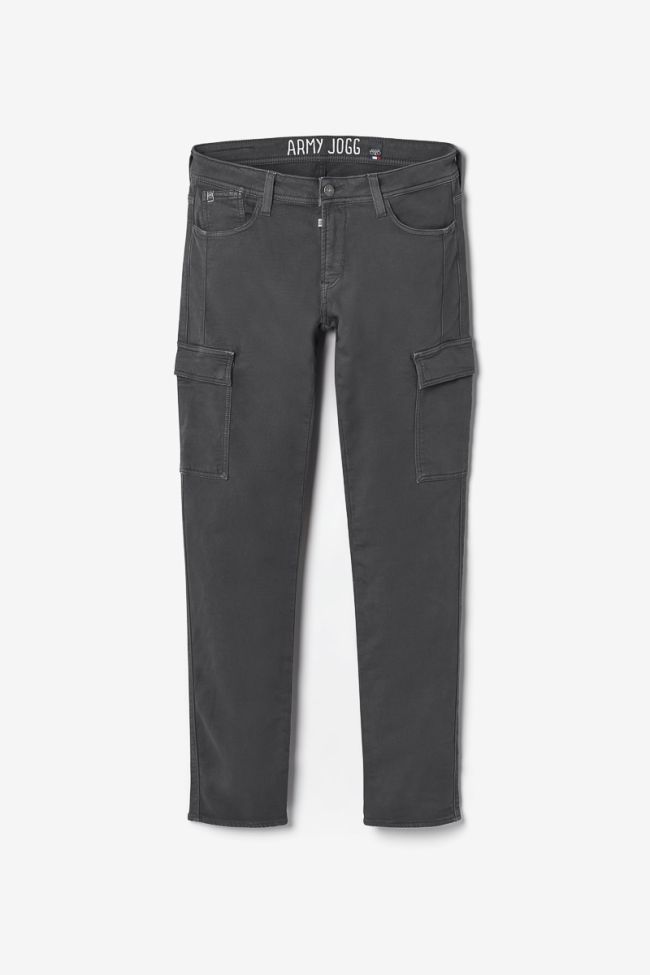 Charcoal grey Andrew slim army Jogg