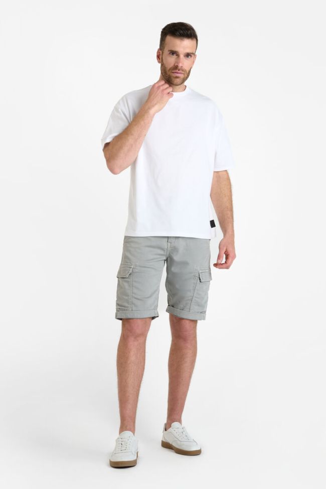 Grey Jogg Damon army-style Bermuda shorts