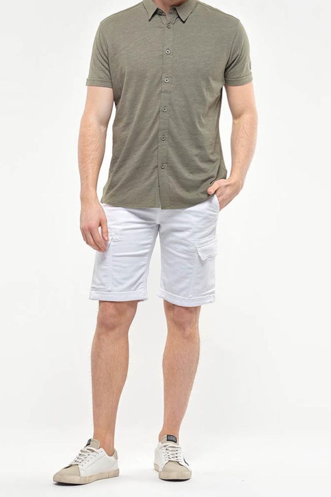 White Jogg Damon Bermuda shorts