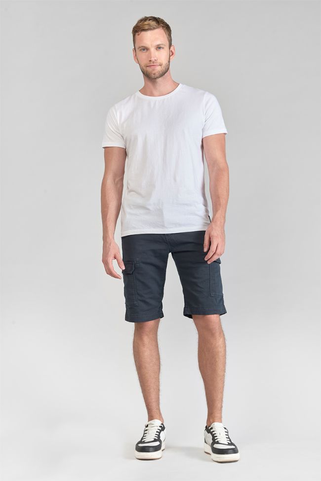 Midnight blue Jogg Damon army-style Bermuda shorts