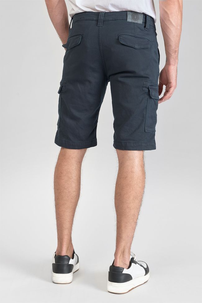 Midnight blue Jogg Damon army-style Bermuda shorts