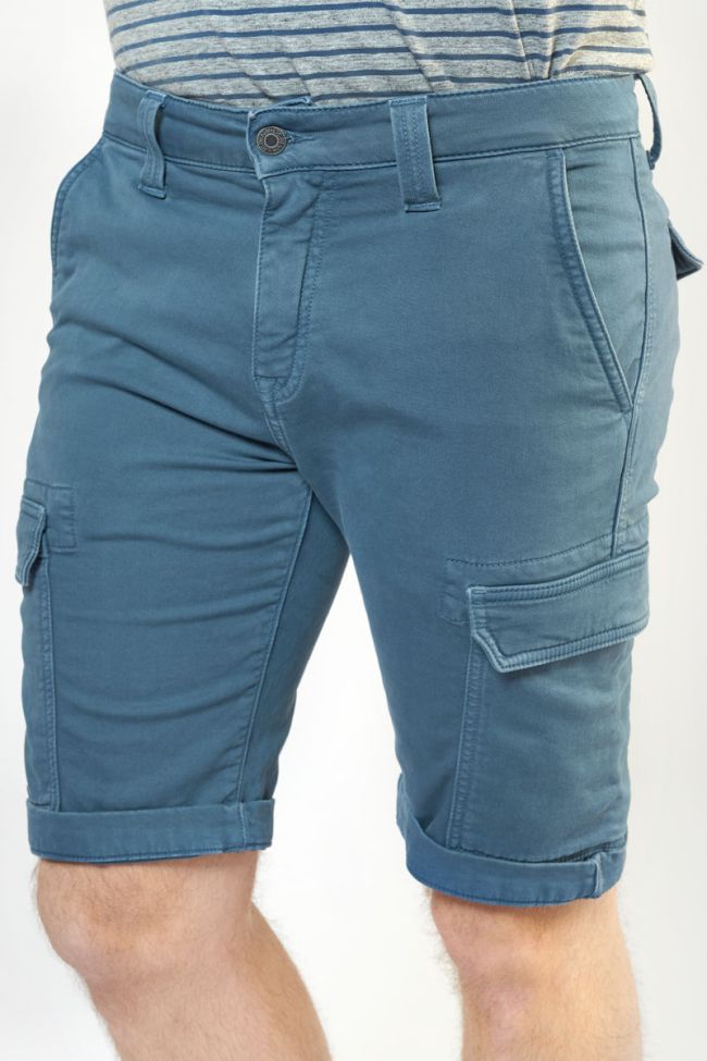 Midnight blue Jogg Damon army-style Bermuda shorts