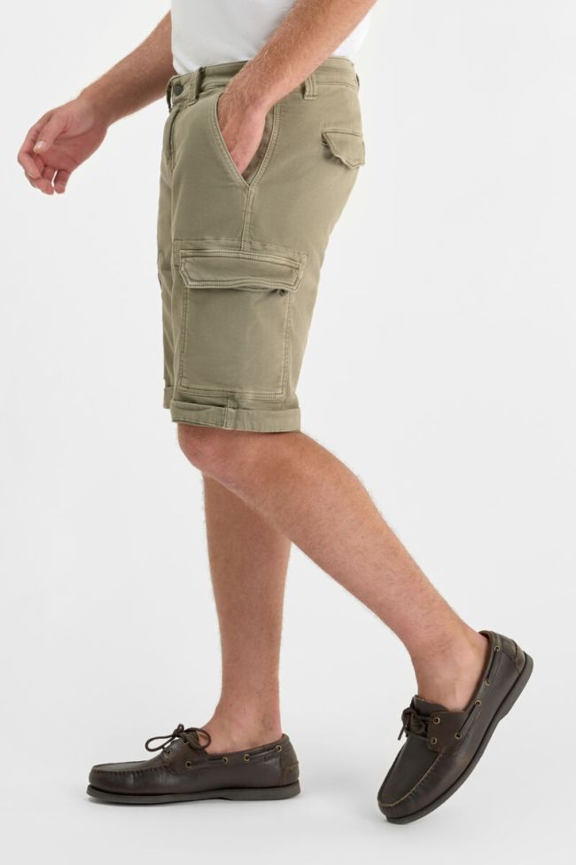 Khaki Jogg Damon shorts