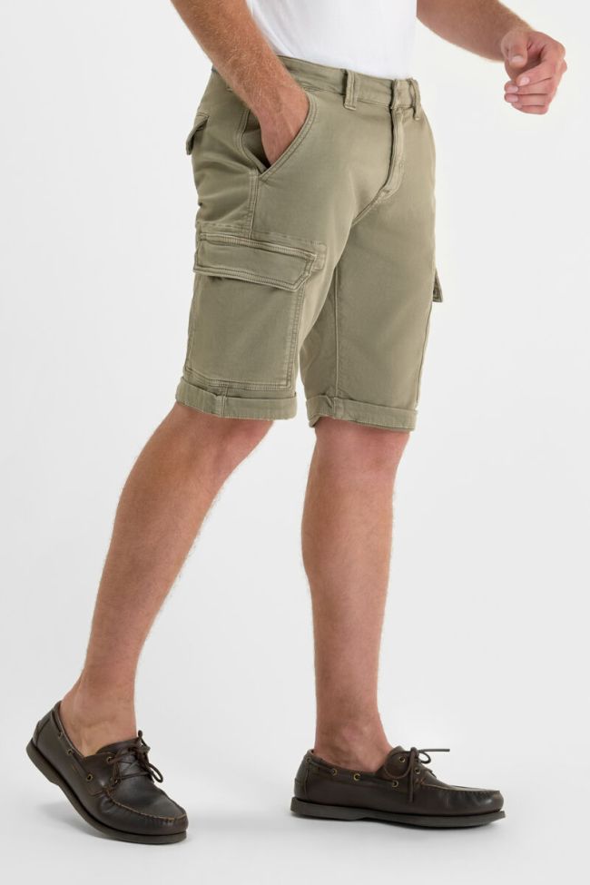 Khaki Jogg Damon shorts