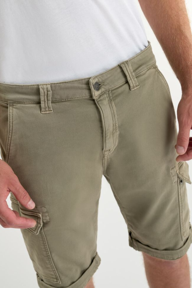 Khaki Jogg Damon shorts