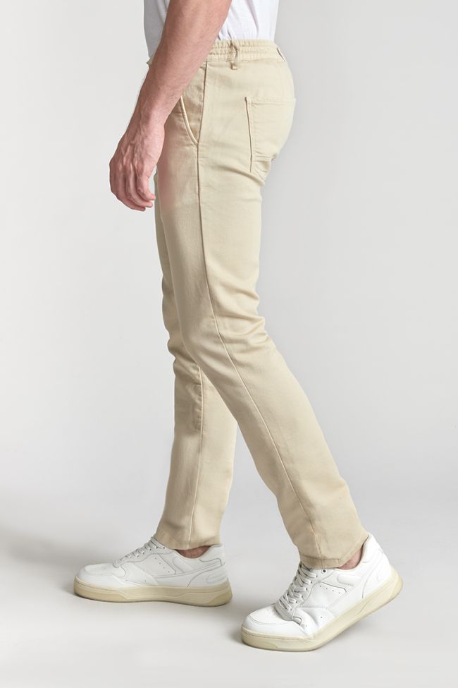 Beige Jogg Kurt chino trousers