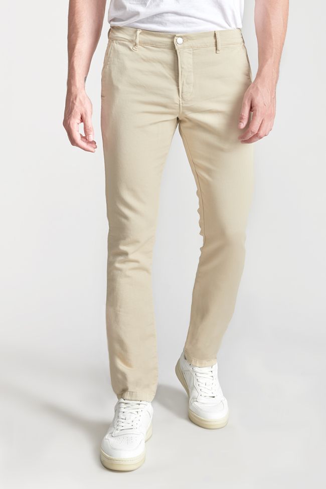 Beige Jogg Kurt chino trousers