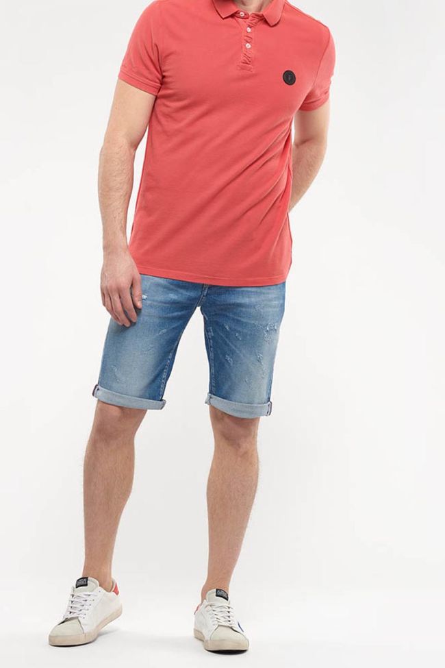 Stonewashed blue Laredo Bermuda destroy shorts