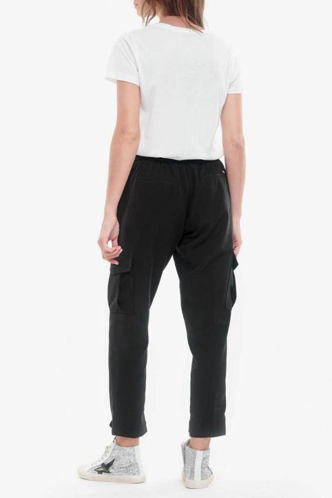 Esmera black cargo trousers
