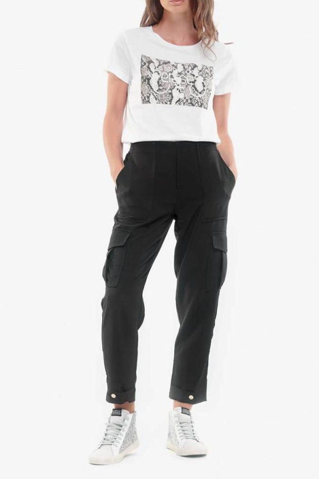 Esmera black cargo trousers