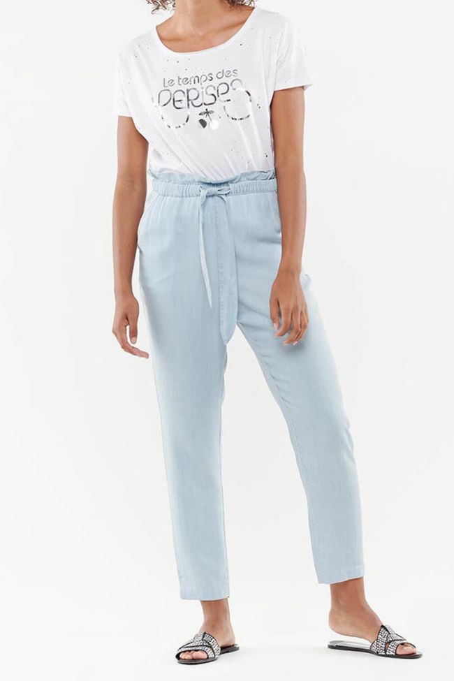 Imani blue denim trousers