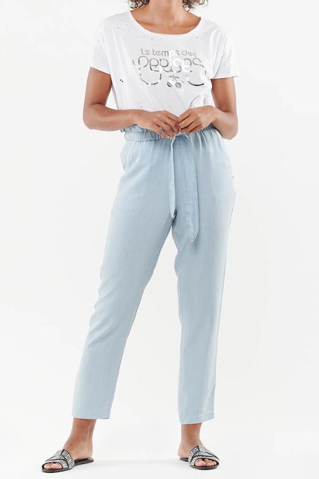 Imani blue denim trousers