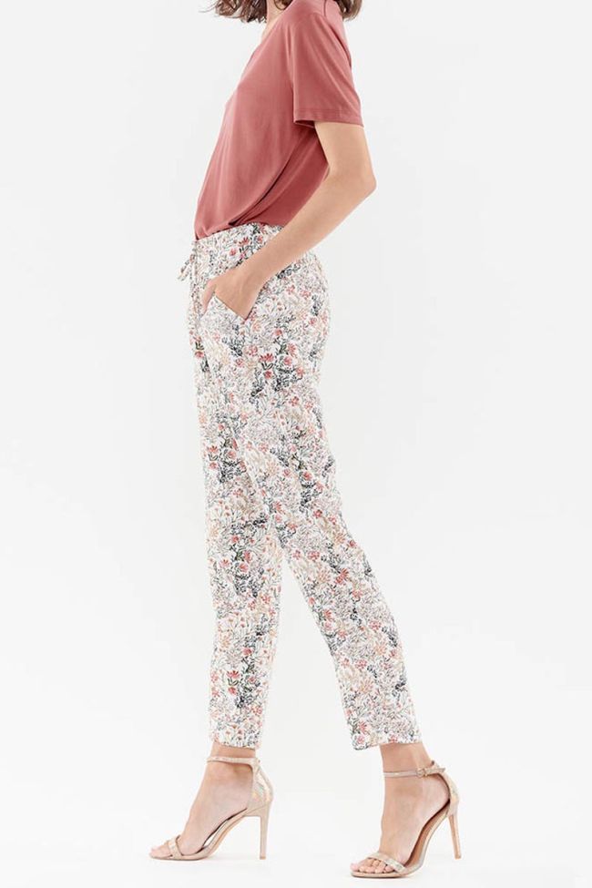 Tulipa off-white trousers
