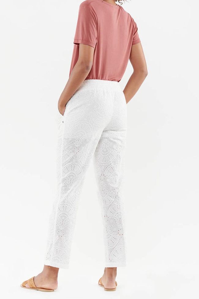 Yeta white trousers
