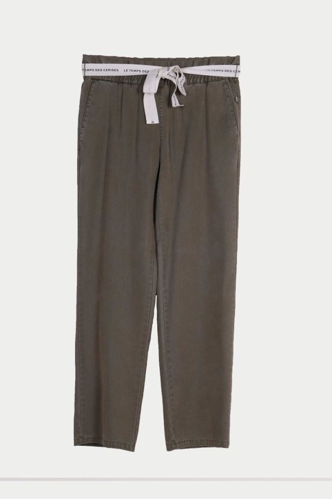 Yonagi khaki trousers