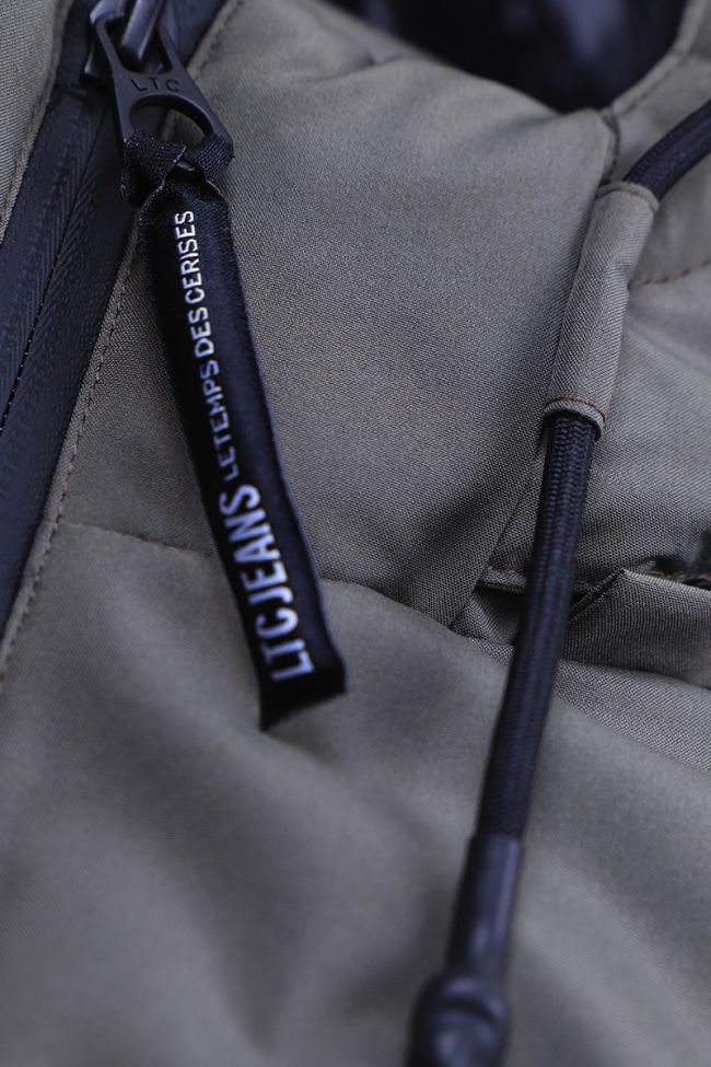 Black khaki Dimitrybo padded jacket