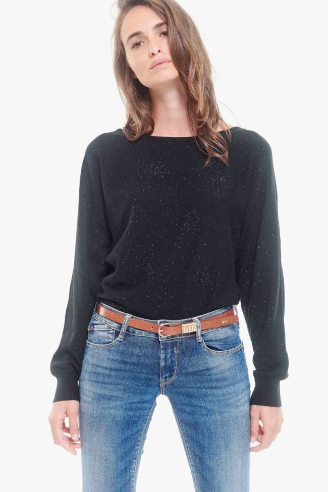 Brown leather Célia belt