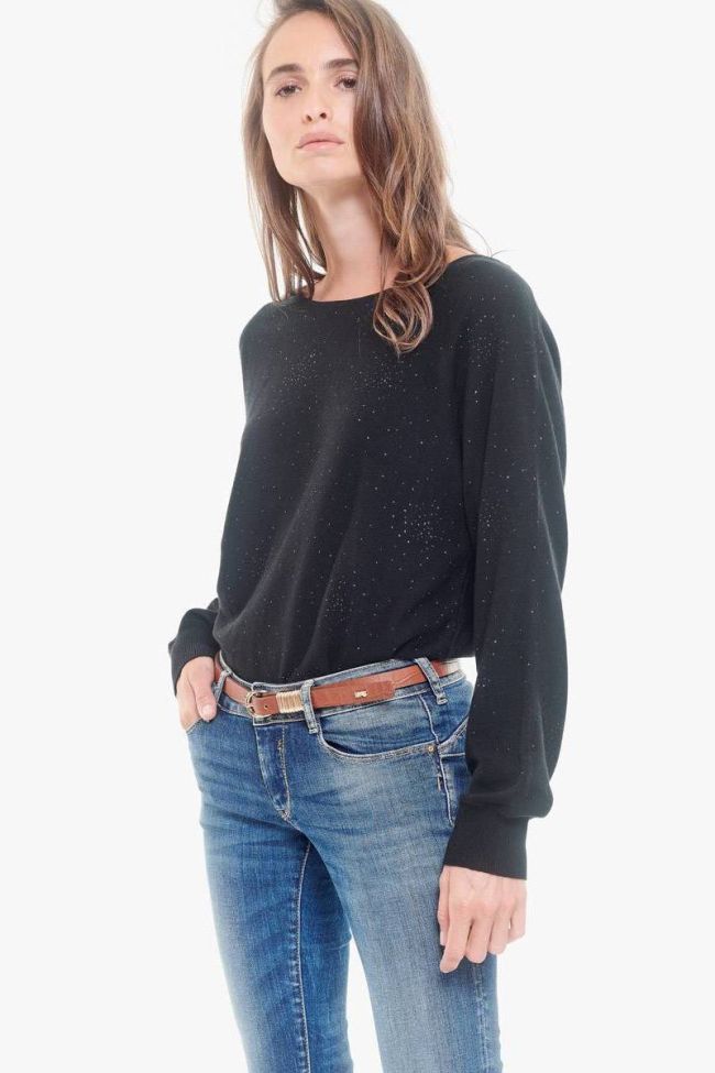 Brown leather Célia belt