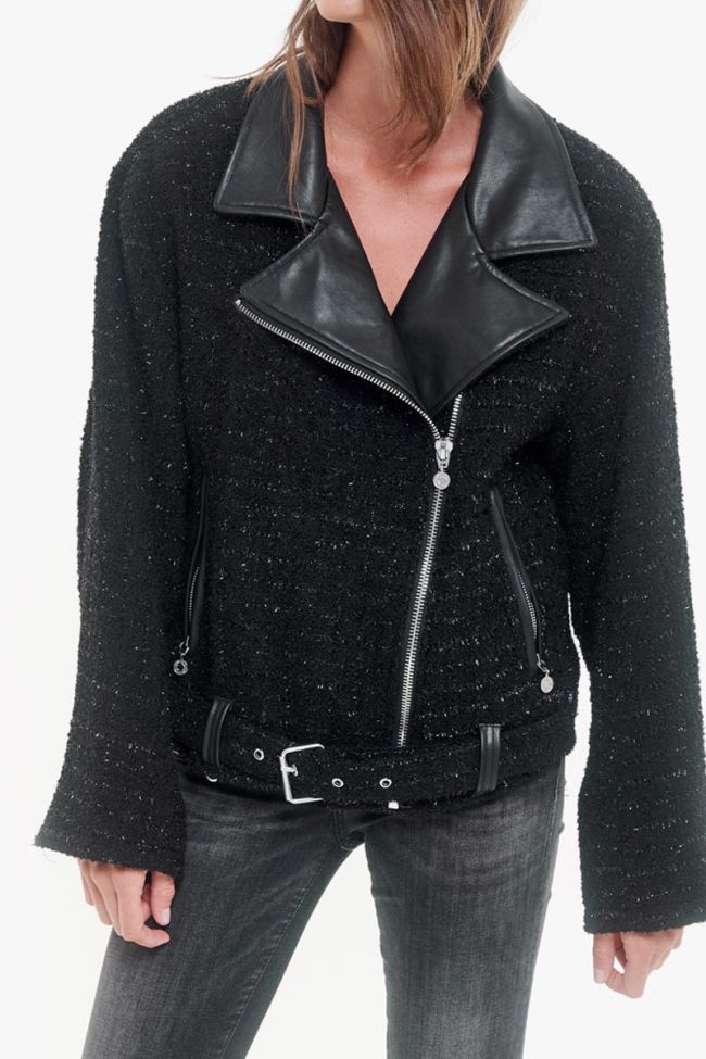 Black Alisson biker jacket
