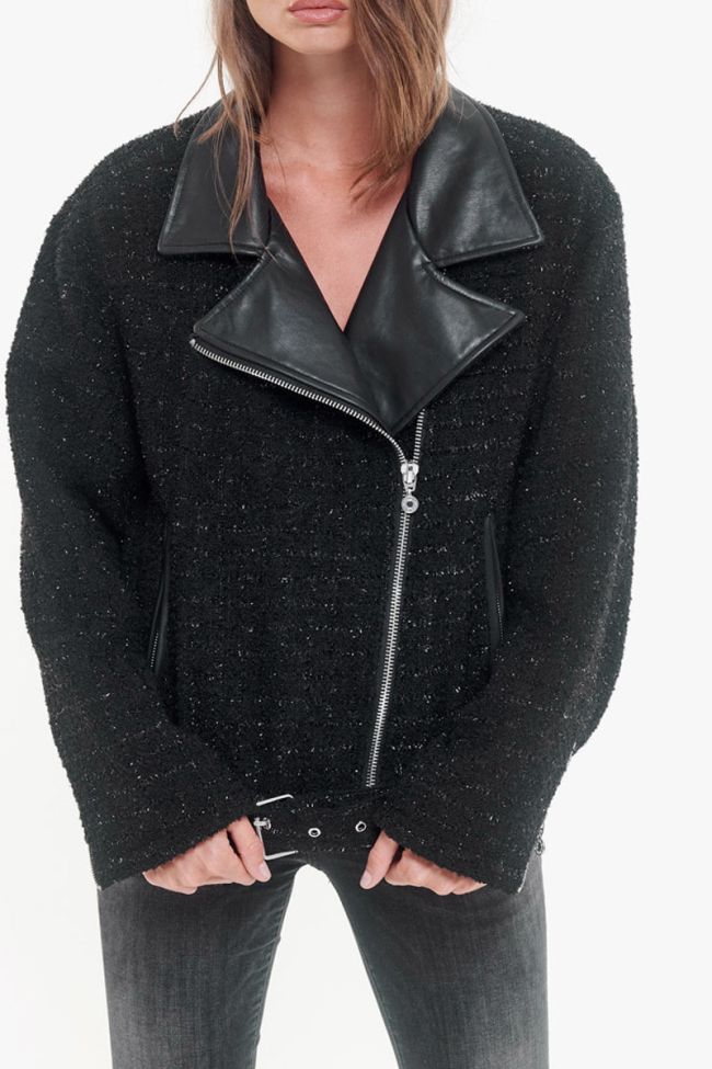 Black Alisson biker jacket