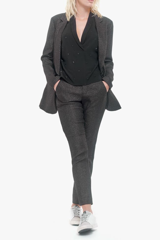 Black and gold Calipso blazer