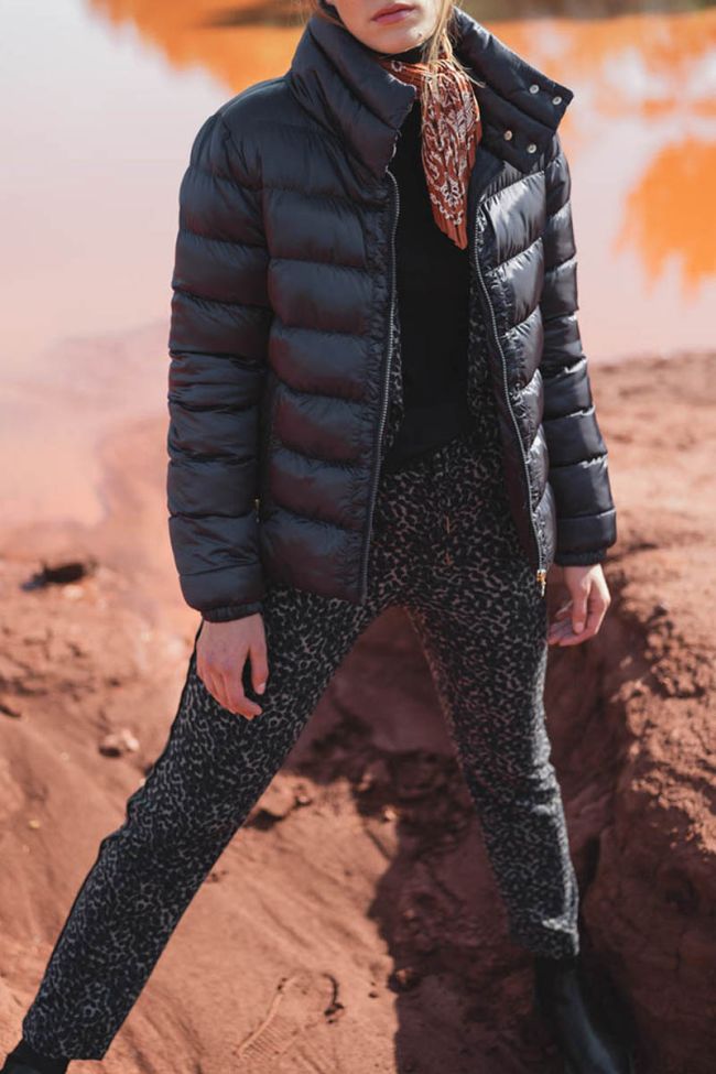 Dolores navy down jacket 