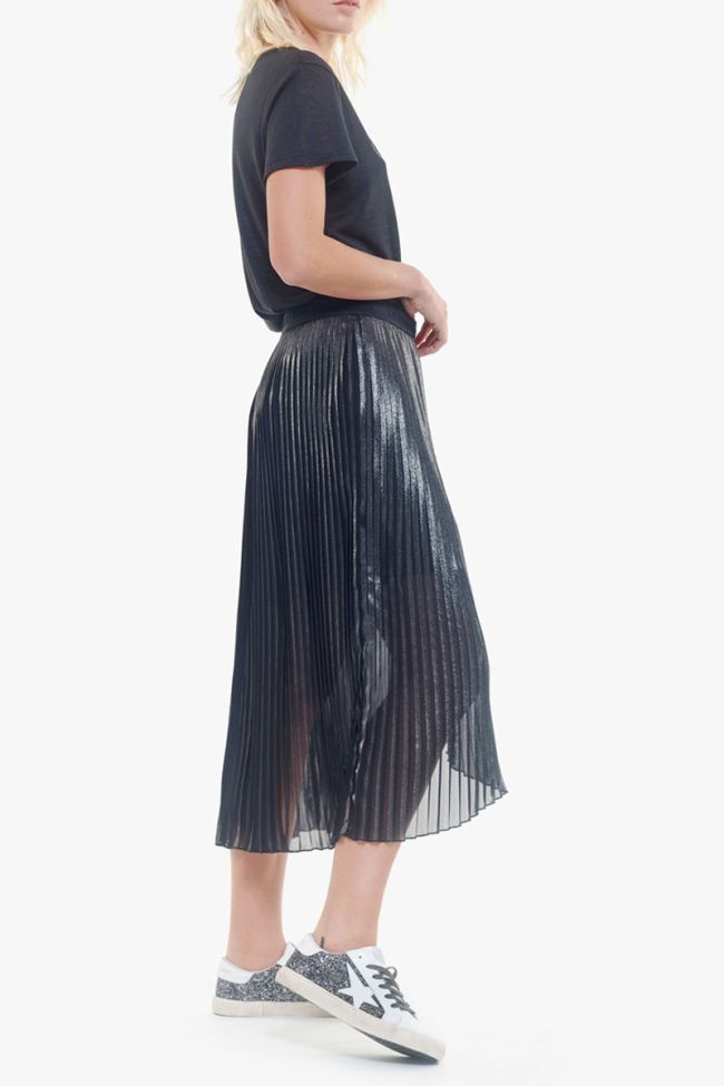 Silver Kimberly pleated skirt