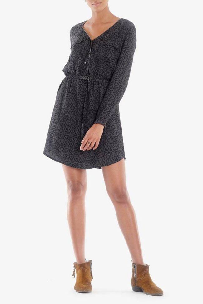 Charcoal grey Raba dress