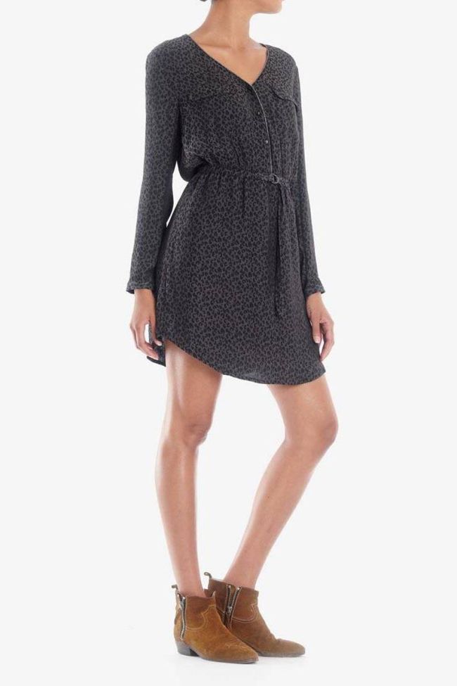 Charcoal grey Raba dress