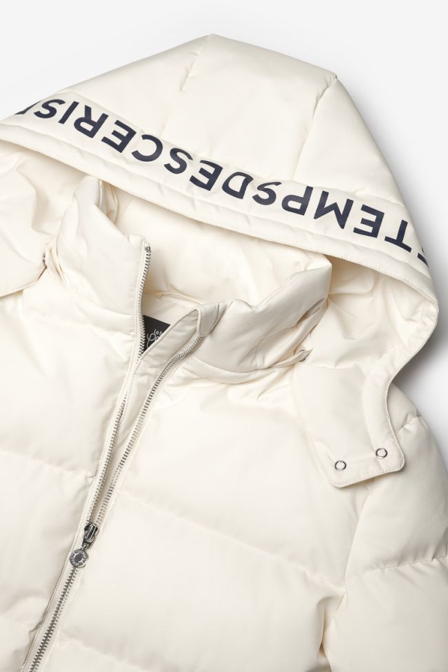 Cream Ammagi down jacket