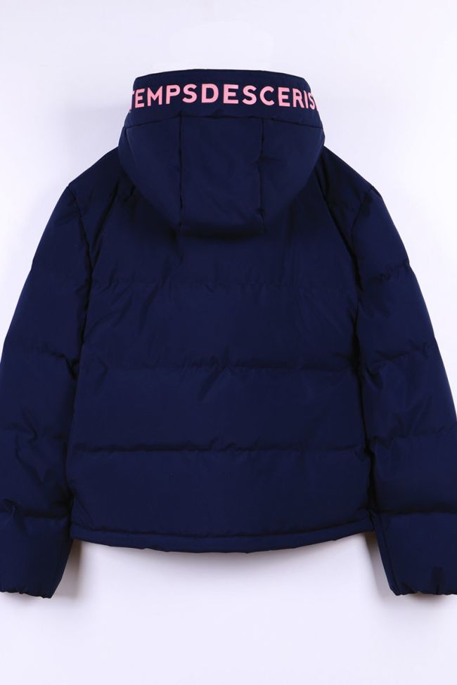 Dark blue Ammagi padded jacket