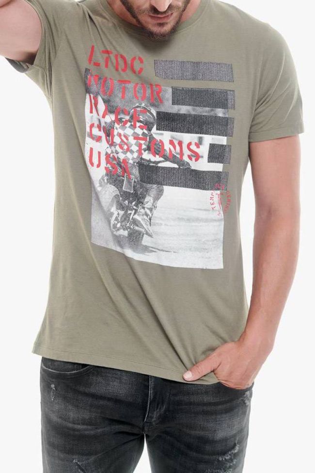 Khaki Bourbon t-shirt
