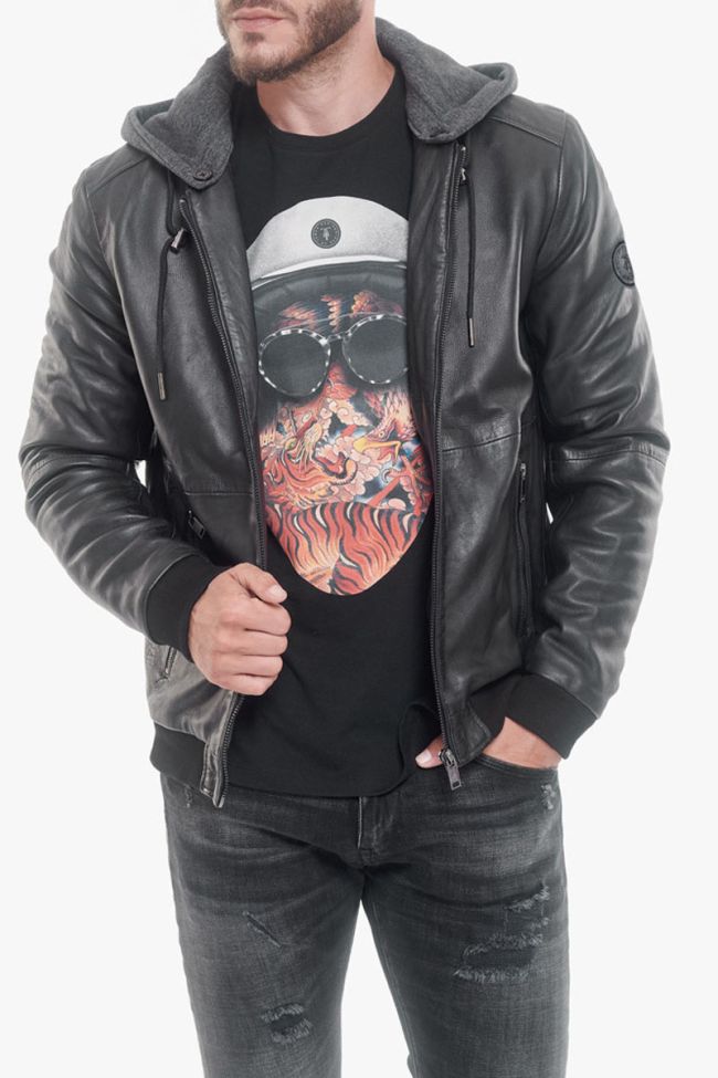 Black Kane leather jacket