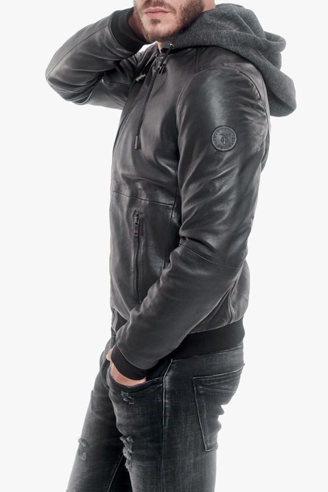 Black Kane leather jacket