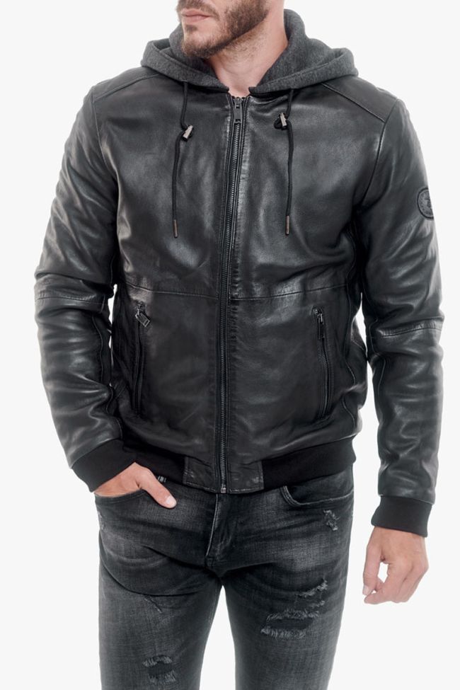 Black Kane leather jacket