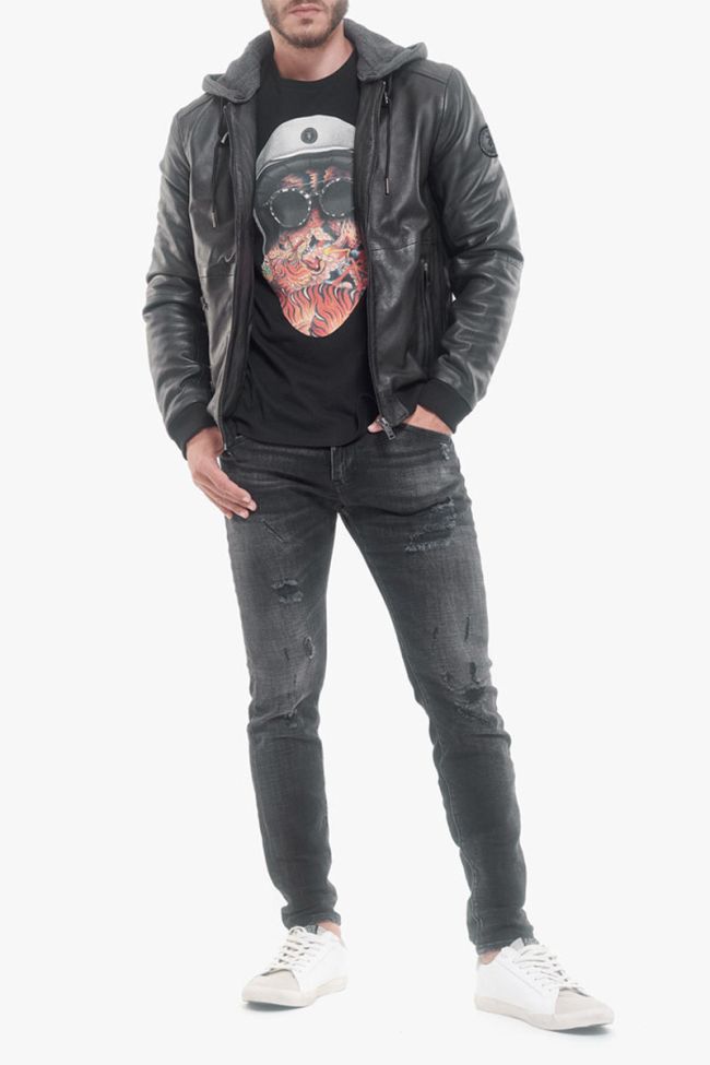Black Kane leather jacket