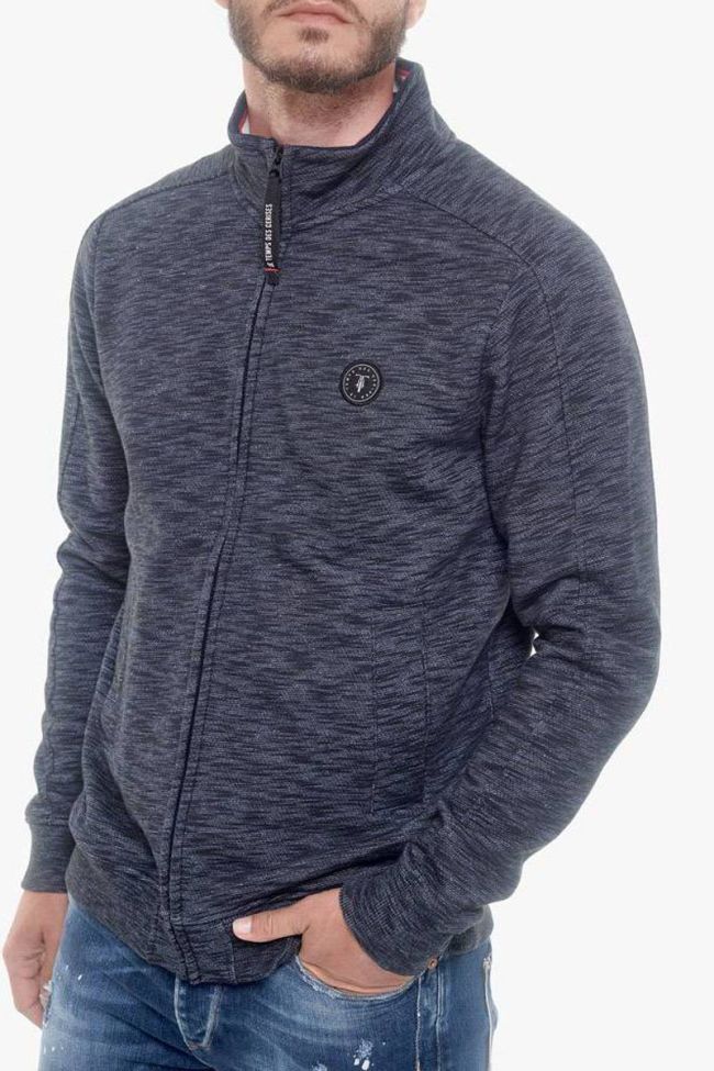 Navy Nistan zipped sweatshirt